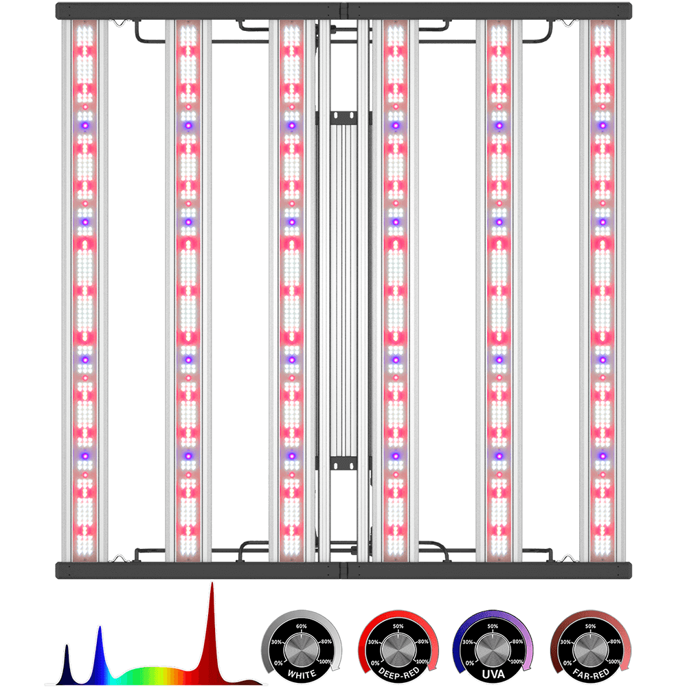  LED Grow Lights 5x5ft;  SMART-670; HYPHOTONFLUX